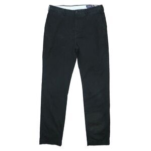 Polo Ralph Lauren Pants Mens 36Tx36 Tall Stretch Classic Fit Black Casual Chino